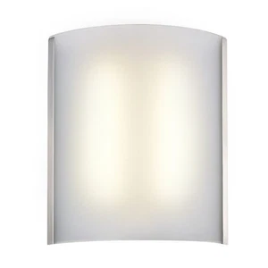14 Watt LED Wall Sconce, Satin Nickel/Frosted Glass B3 - Picture 1 of 1