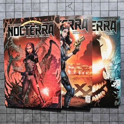 Nocterra Vol. 1-3 (1 2 3) - Juego TPB completo - (Tapa blanda, 2022) - SIN LEER CASI NUEVO Foto 1 de 4