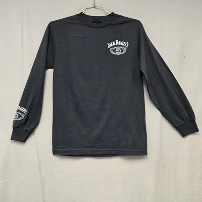 Camiseta Jack Daniel's JD Old #7 Label LS Adulto Carbón 2XLarge PANTALLA Foto 1 de 4