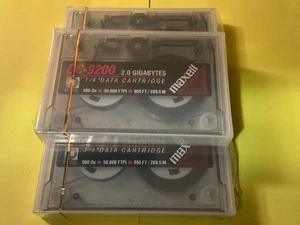 Magnus 2.0 DC9200 Data Cartridges Maxwell Lot of 3 Free Shipping Free Shipping - Picture 1 of 2