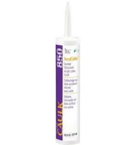 TEC AccuColor Sanded Caulk 850 - 10.5 oz (30 Colors) - Picture 1 of 2