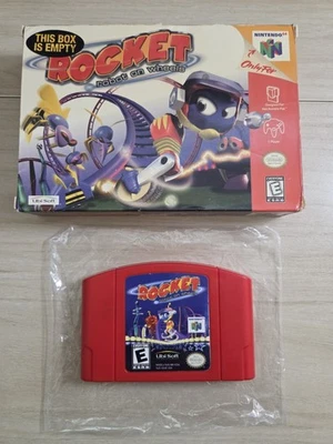 Nintendo 64 Rocket robot on wheels with Original Box Tested and Very Clean Cart - Image 1 of 4