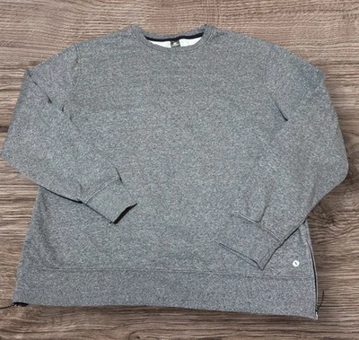 Xersion Knit Pullover Sweatshirt Mens XL Gray Long Sleeve - Image 1 of 4