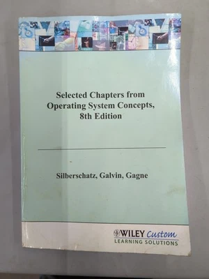 Selected Chapters from Operating System Concepts, 8th Edition - Image 1 of 4