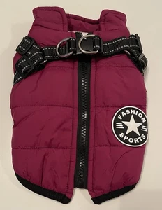 Herbst Winter Haustier Weste Haustier Welpe Hund Katze warm wattiert Mantel Reißverschluss Jacke Small - Bild 1 von 3