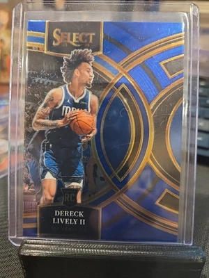 2023-24 Panini Select - Premier Level Dereck Lively #111 Blue (RC) - Image 1 of 3