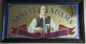 Samuel Adams Brewery Best Beer in America Bar Mirror, Must Be PickedUp Metro NYC - Picture 1 of 4