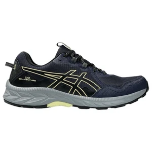 Asics Gel Venture 10 Zapatos Hombre Talla 11.5 Amarillo Azul Marino Tenis Trail Running - Imagen 1 de 5