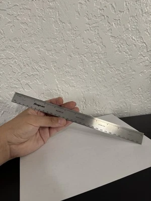 Snap On ruler120 us/metric Steel ruler - Image 1 of 4
