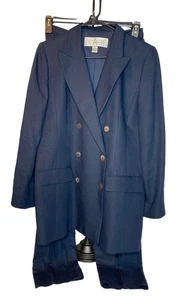 Vtg 80s Ellen Tracy Linda Allard Pant Suit Women’s Size 8 Jacket & Pants 10P - Picture 1 of 21