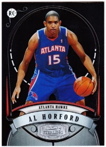 Refractor negro novato Al Horford 07-08 Bowman - Imagen 1 de 1