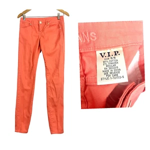 VIP Jeans Tangerine Skinny Jeans Sz 5/6 Stretch Pants  - Picture 1 of 9