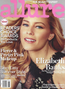 Allure Magazine Elizabeth Banks Readers' Choice Awards Summer Fashion Makeup
