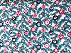 Liberty of London A Woodland Weihnachten festlich Baubles Stoff