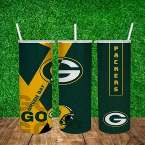 20oz. Stainless Steel Double Walled Tumbler Green Bay Packers - Picture 1 of 1