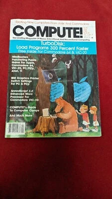 Compute! Magazine Vintage Computing April 1985 Issue 59 Vol 7 No 4 - Image 1 of 2