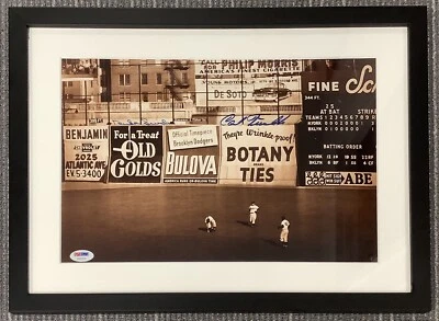 Carl Furillo Signed Photo 11x14 Dodgers Duke Snider Autograph HOF PSA/DNA Framed - Image 1 of 4