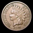 1860 penny indien ---- pièce de monnaie bel état ---- #927N