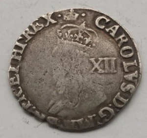 Karl Ist Silberschilling Erstausgabe aber nach links gerichtet. 16625-49 sehr guter Zustand siehe Scans - Bild 1 von 2