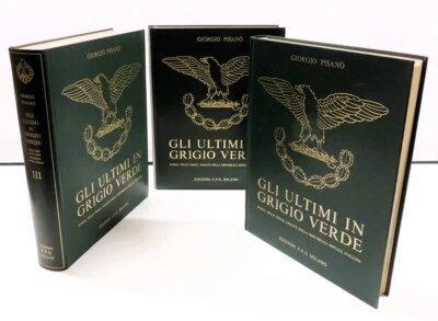 GIORGIO PISANÒ - GLI ULTIMI IN GRIGIO VERDE Storia delle forze armate della RSI - Immagine 1 di 4