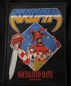 Atrophy Woven Patch Thrash Metal Exodus Dark Angel Slayer Megadeth - Picture 1 of 1