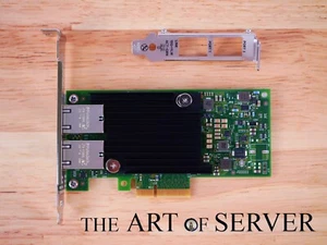 [NEW OPEN BOX][HPE 562T] Intel X550-T2 10Gb 10GBaseT RJ-45 PCIe 3.0 x4 NIC - Afbeelding 1 van 5