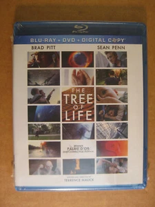 THE TREE OF LIFE - (Blu-ray+DVD+Digital Copy) NEW/SEALED Brad Pitt, Sean Penn - Foto 1 di 3