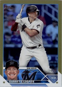2023 Topps Gold Rainbow Foil #321 Garrett Cooper - NM-MT