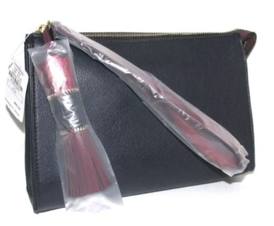 Muñequera Neiman Marcus azul marino y rosa Critter - bolso nuevo con etiquetas  Foto 1 de 4