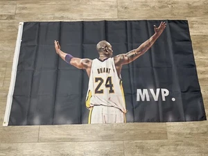 LA Lakers Kobe Flag 3x5 Banner Lebron Davis Gigi Mamba Mentality MVP - Picture 1 of 3