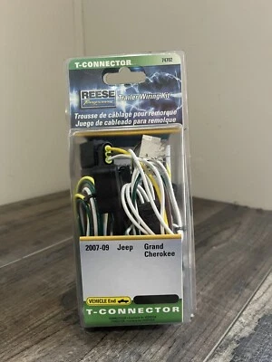 Reese Towpower T 连接器拖车布线套件 2007 - 09 吉普大切诺基 74702 — 第 1/3 张图片