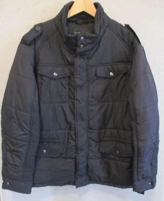 ATTENTION Brand Military Style Black Coat Size XL NWT - Image 1 of 4