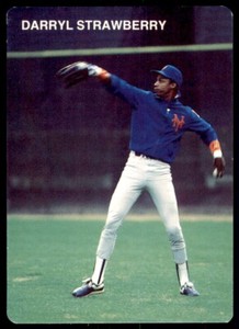 1986 Scott Cunningham Promo Darryl Strawberry Baseball Cards