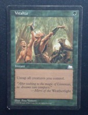 Vitalize Weatherlight MP MTG magic the gathering FREE SHIPPING