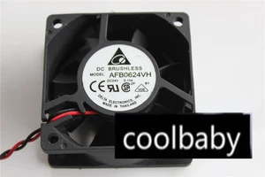 Delta AFB0624VH fan 60*60*25mm 2pin 24V 0.15A - Picture 1 of 1