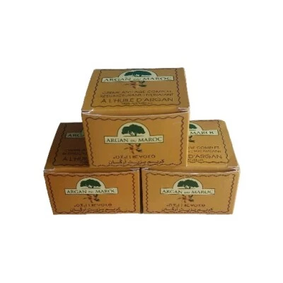 3 XARGAN OIL SKIN MOISTURISER ARGAN DU MAROC MOROCCO NATURAL ANTI AGING HYDRATES - Image 1 of 2