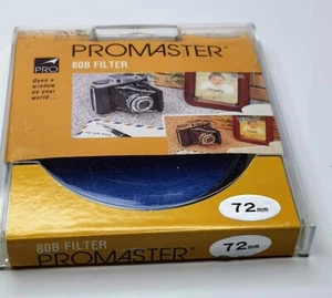 72mm Pro 80B Blue Glass Lens filter 80 B Japan Coated 72 mm Conversion 80 B 77 - Picture 1 of 6