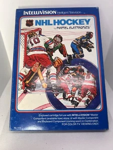 Mattel Electronics Intellivision NHL Hockey Game Complete - Picture 1 of 10