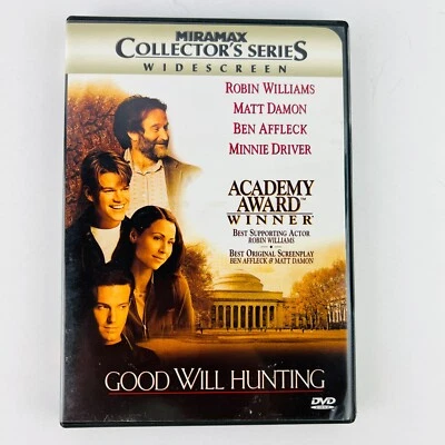Good Will Hunting DVD (Miramax Collector's Series) Robin Williams, Matt Damon - Image 1 of 2