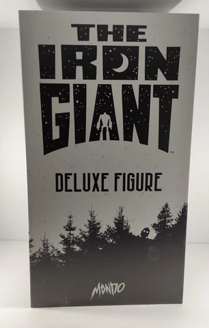 Rare THE IRON GIANT Mondo Deluxe Collector's Figure 16" Never Removed from Box Cover