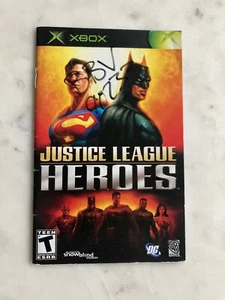 Justice League Heroes | Xbox | Solo manual (sin estuche ni disco) - Imagen 1 de 5