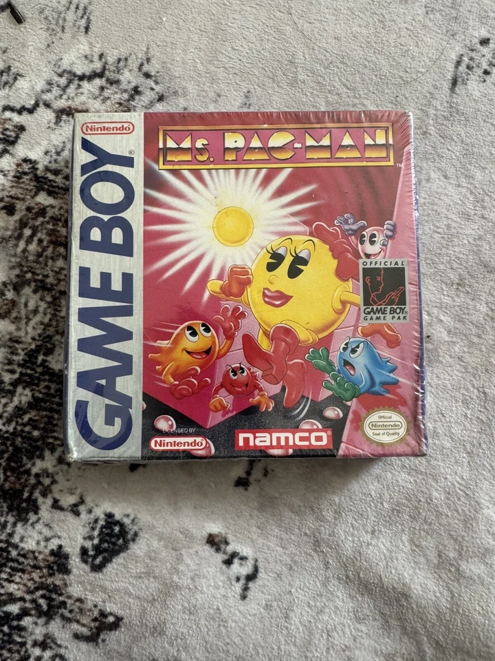 Ms. Pac-Man (Nintendo Gameboy, 1993) Namco, Sealed - Image 1 of 4