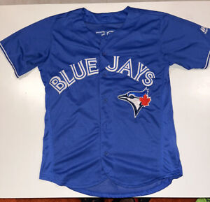 Majestic MLB Toronto Blue Jays Joe Carter #29 Retro Baseball Jersey Mens Medium