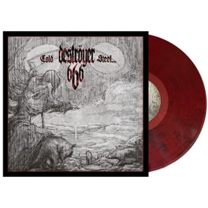 DESTRÖYER 666 - Cold Steel for an Iron Age - LP - Marbled - Red - Black - Imagen 1 de 1