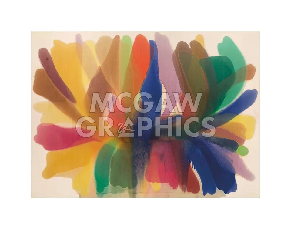 Point of Tranquility 1959 1960, Morris Louis, Wall Decor Art Print 11" x 14" - Image 1 of 1