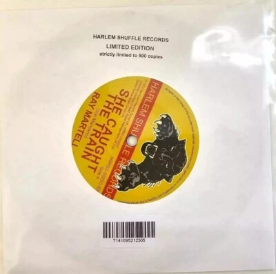 Ray Martell: She Caught The Train  7" vinyl record 2024 Harlem shuffle reggae - Image 1 of 4
