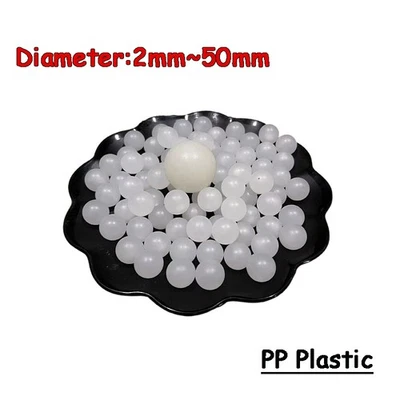 Metric Plastic Ball PP Nylon Plastic Solid Plastic Bearing Balls 2mm ~ 50mm - Image 1 of 4