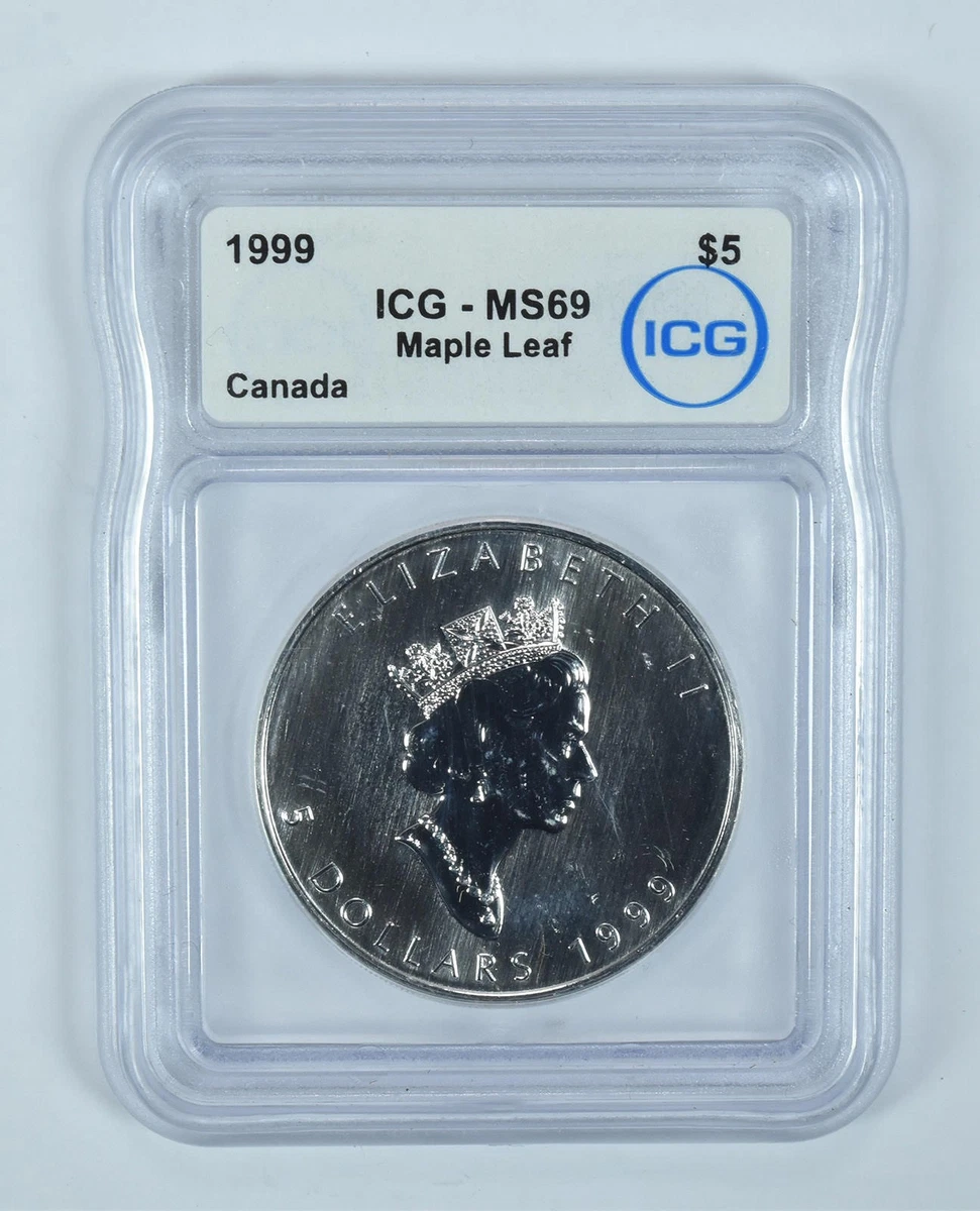 銀貨 2022  Maple Leaf MS69 1 oz Canadian Silver Maple Leaf Coins MS69 (Random) l JM Bullion™