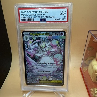 Pokémon TCG MEGA EVO Special Illustration Rare PSA9 Mega Gardevoir EX 178/132 - Image 1 of 2