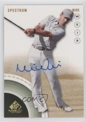 2014 SP Game Used Edition Spectrum Auto /25 Mike Weir #18 Auto - Image 1 of 2